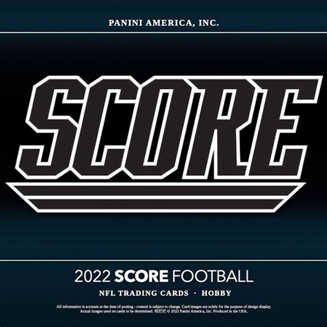 score football cards 2022|2022 Score Football Cards Checklist